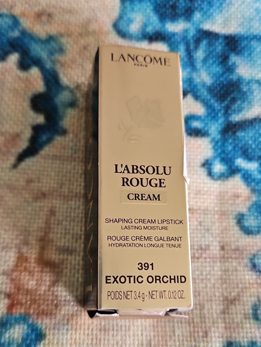 Lancome L'absolu Rouge Cream Lipstick Exotic Orchid